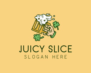 St. Patrick's Day Irish Beer  logo design