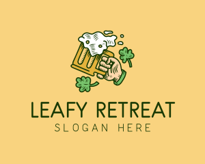 St. Patrick's Day Irish Beer  logo design