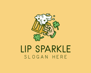 St. Patrick's Day Irish Beer  logo design