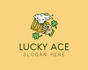 St. Patrick's Day Irish Beer  logo design