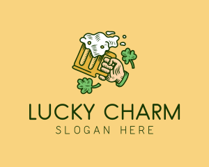 St. Patrick's Day Irish Beer  logo design