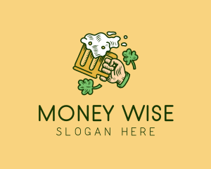 St. Patrick's Day Irish Beer  logo design