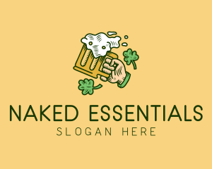 St. Patrick's Day Irish Beer  logo design