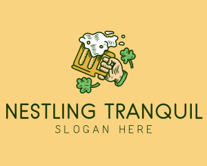 St. Patrick's Day Irish Beer  logo design