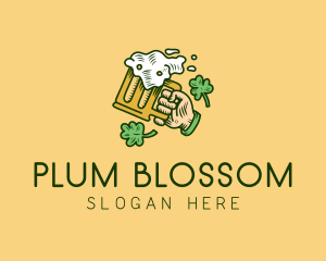 St. Patrick's Day Irish Beer  logo design