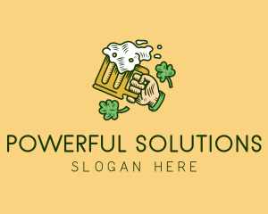 St. Patrick's Day Irish Beer  logo design