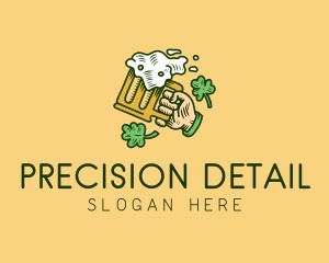 St. Patrick's Day Irish Beer  logo design