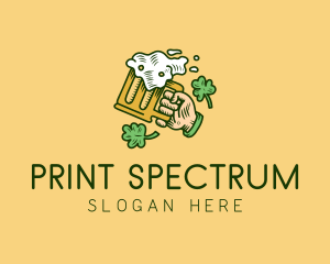 St. Patrick's Day Irish Beer  logo design