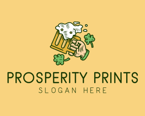 St. Patrick's Day Irish Beer  logo