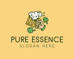 St. Patrick's Day Irish Beer  logo design