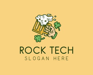 St. Patrick's Day Irish Beer  logo design