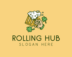 St. Patrick's Day Irish Beer  logo design