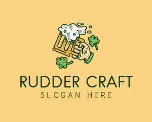 St. Patrick's Day Irish Beer  logo design