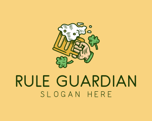 St. Patrick's Day Irish Beer  logo design