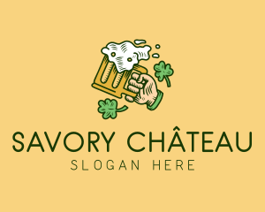 St. Patrick's Day Irish Beer  logo design