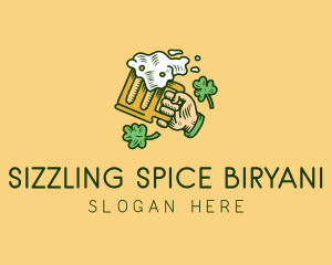 St. Patrick's Day Irish Beer  logo design