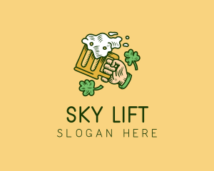 St. Patrick's Day Irish Beer  logo design