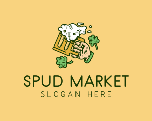 St. Patrick's Day Irish Beer  logo design