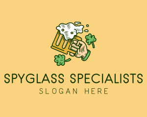 St. Patrick's Day Irish Beer  logo design