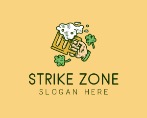 St. Patrick's Day Irish Beer  logo design