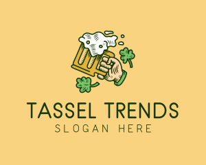 St. Patrick's Day Irish Beer  logo design