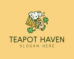 St. Patrick's Day Irish Beer  logo design