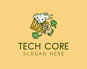 St. Patrick's Day Irish Beer  logo design