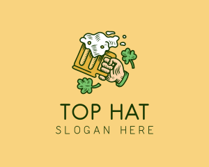 St. Patrick's Day Irish Beer  logo design