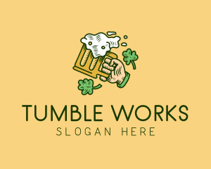 St. Patrick's Day Irish Beer  logo design