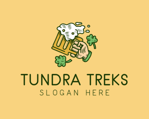 St. Patrick's Day Irish Beer  logo design