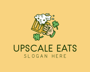 St. Patrick's Day Irish Beer  logo design