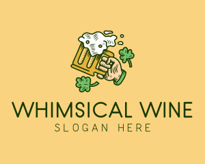 St. Patrick's Day Irish Beer  logo design