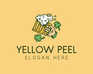 St. Patrick's Day Irish Beer  logo design