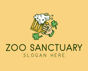 St. Patrick's Day Irish Beer  logo design