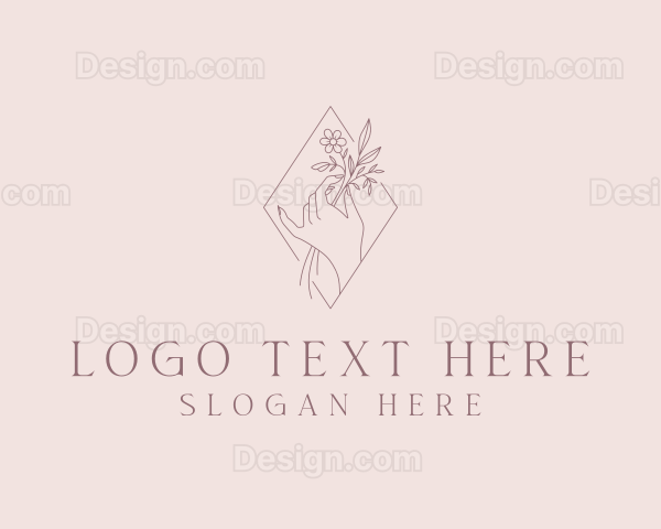 Flower Hand Styling Logo