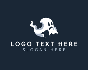 Soul - Halloween Spirit Ghost logo design