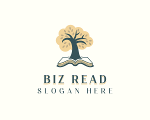 Publishing Book Tree logo design