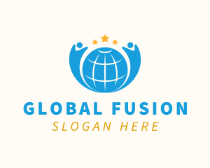 Global Union People logo design