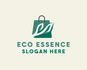 Eco Shopping Bag logo design