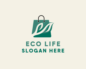 Eco Shopping Bag logo design