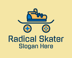 Skater Gaming Sneakers  logo design