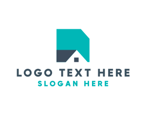 Basic Shape House logo design