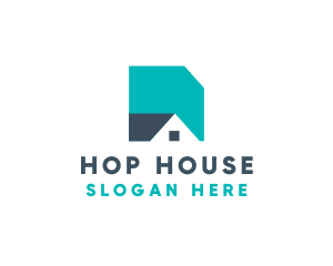 Basic Shape House logo design