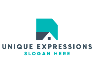 Basic Shape House logo design