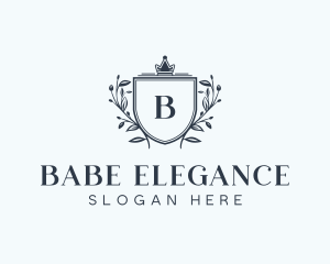 Luxury Fashion Crest logo design