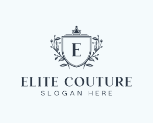 Luxury Fashion Crest logo design