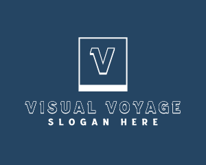Minimalist Polaroid Photography logo