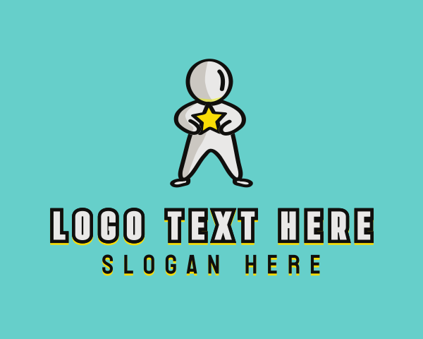Human logo example 1