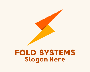 Lightning Paper Fold logo