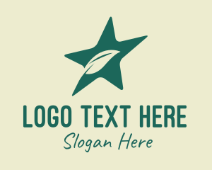 Eco Leaf Star  logo